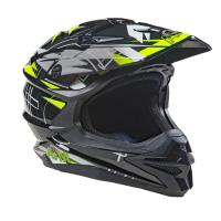 AiM Шлем кроссовый JK803S Yellow/Black в Екатеринбурге
