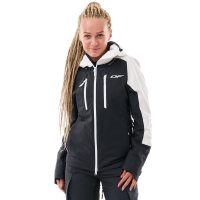 Dragonfly Куртка горнолыжная утепленная Gravity Woman 2025 White Snow-Black в Екатеринбурге
