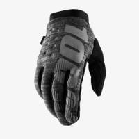100% Мотоперчатки текстильные Brisker Glove Heather Grey  в Екатеринбурге