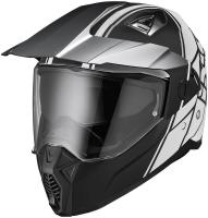 IXS Шлем IXS 208 2.0 Черно-Белый Матовый в Екатеринбурге