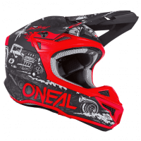 ONEAL Кроссовый шлем 5Series HR Черный/Красный в Екатеринбурге