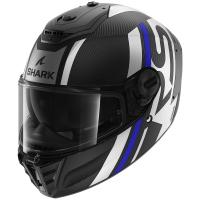 Shark Шлем Spartan RS Carbon Shawn Mat Black/Blue/Silver в Екатеринбурге