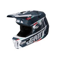 Leatt Шлем кроссовый Helmet Kit Moto 3.5 V25 Blue в Екатеринбурге