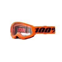 100% Очки подростковые Strata 2 Junior Neon Orange / Clear в Екатеринбурге