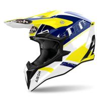 Airoh Мотошлем Wraaap Feel Yellow/Blue Gloss в Екатеринбурге