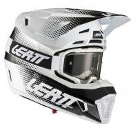 Leatt Шлем кроссовый Kit Moto 7.5 V22 White в Екатеринбурге