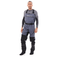 Dragonfly  Вейдерсы мембранные QUAD PRO 2023 Gray - Black  в Екатеринбурге