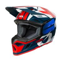Oneal Кроссовый шлем 3Series Ride V.25 синий/белый в Екатеринбурге