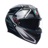 AGV Шлем K3 Compound Matt Black/Grey в Екатеринбурге