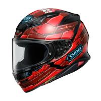 Shoei Мотошлем NXR 2 Fortress красно-черный в Екатеринбурге