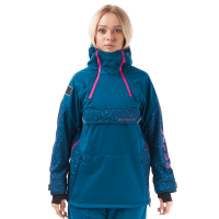 Dragonfly Куртка-анорак сноубордическая DF Uktus Woman Dark Ocean - Pink в Екатеринбурге
