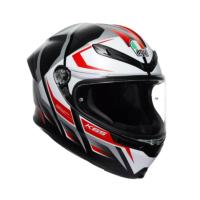 AGV Шлем K6 S 2206 Karve Matt Black/White/Red в Екатеринбурге