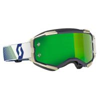Scott Очки кроссовые Fury blue/green green chrome works в Екатеринбурге