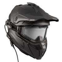 CKX Шлем кроссовый с маской Titan Solid Черный/Матовый в Екатеринбурге