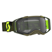Scott Очки кроссовые Prospect LS kaki green/neon yellow light sensitive в Екатеринбурге
