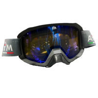 AIM PRO Очки снегоходные двойная линза 186-100 Black matt в Екатеринбурге