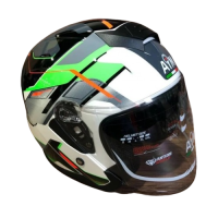 AiM Шлем JK526 Fluo-Green/White/Black в Екатеринбурге