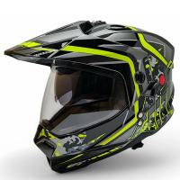 AIM Шлем кросс/эндуро JK802S Yellow/Grey/Black в Екатеринбурге