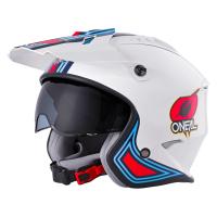 ONEAL Шлем открытый Volt MN1, глянец Белый/красный в Екатеринбурге