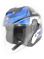 AiM Шлем открытый JK526 Blue/Grey/Black в Екатеринбурге