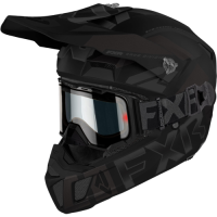 FXR Шлем Clutch Cold Stop QRS Electric 22 Black Ops в Екатеринбурге