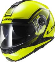 LS2 Мотошлем снегоходный FF325 Strobe Electric Snow Civik Желтый/Черный в Екатеринбурге