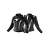 Shima Куртка Кожаная женская Miura 2.0 Black/White в Екатеринбурге