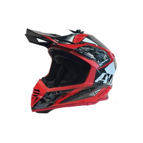 AiM Шлем RH855 Carbon Terrain Black/Red в Екатеринбурге
