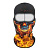 Scout Балаклава Funny face Skull on fire в Екатеринбурге