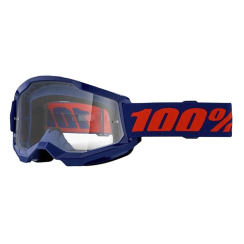 100% Очки Strata 2 Goggle Navy / Clear в Екатеринбурге