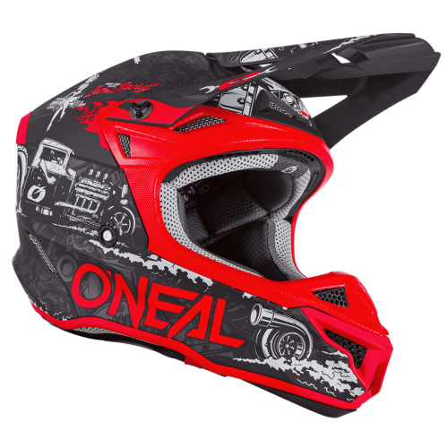 ONEAL Кроссовый шлем 5Series HR Черный/Красный в Екатеринбурге