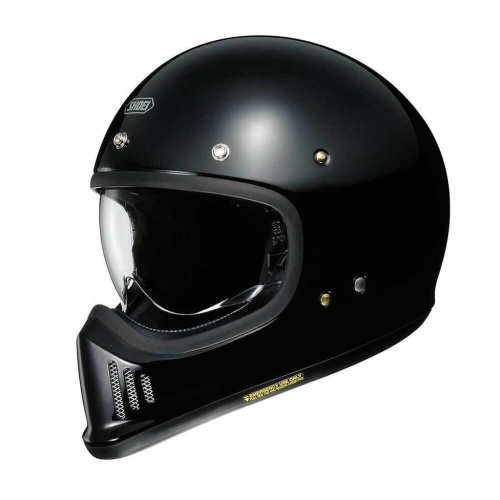 Shoei Мотошлем EX-Zero Plain Черный глянцевый в Екатеринбурге