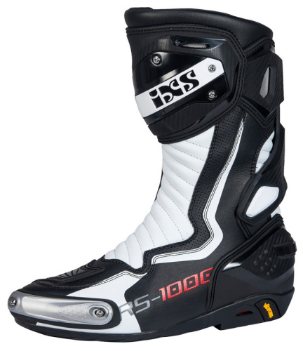IXS Мотоботы RS-1000 черный/белый в Екатеринбурге