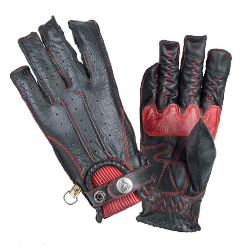By City Мотоперчатки Second Skin Man Black/Red в Екатеринбурге