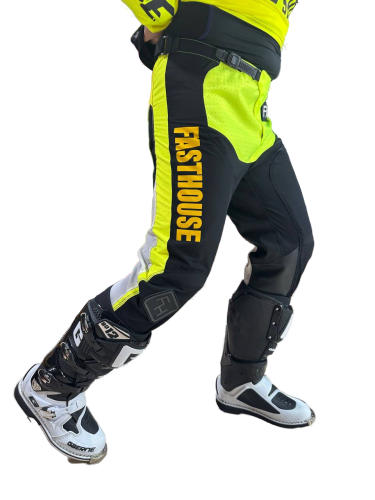 Fasthouse Брюки Grindhouse Pant Yellow-Violent в Екатеринбурге