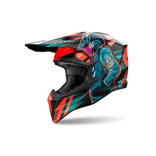 Airoh Шлем Wraaap Cyber Orange Glossy в Екатеринбурге