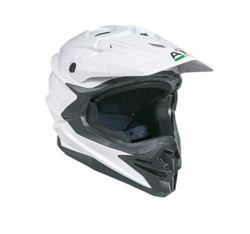 AiM Шлем кроссовый JK803 White Glossy в Екатеринбурге