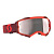 Scott Очки кроссовые Fury red/silver chrome works в Екатеринбурге
