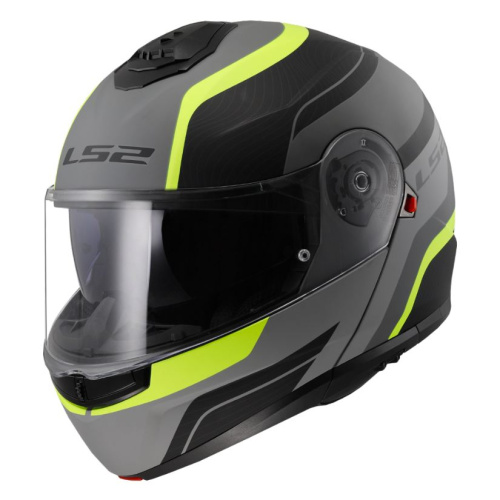 LS2 Мотошлем FF908 Strobe II Monza матовый черно-желтый в Екатеринбурге