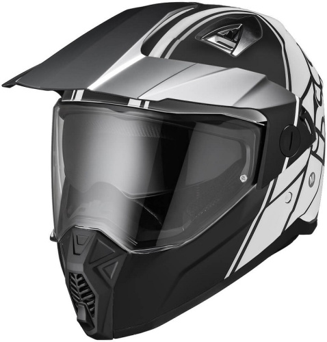 IXS Шлем IXS 208 2.0 Черно-Белый Матовый в Екатеринбурге
