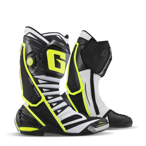 Gaerne Мотоботы GP1 Evo White/Black/Yellow в Екатеринбурге