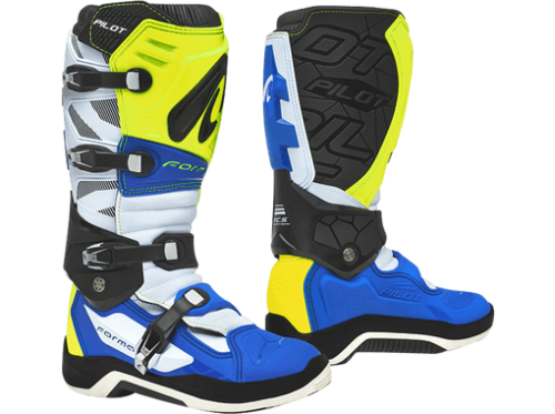 Forma Ботинки Pilot YellowFluo/White/Blue в Екатеринбурге