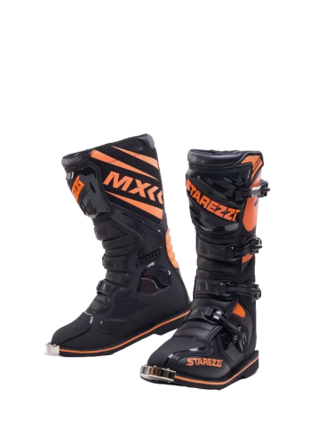 Starezzi Мотоботы Roma Black/Orange в Екатеринбурге