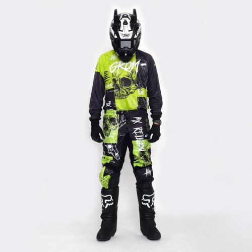 Grom Джерси MX Religion lime в Екатеринбурге