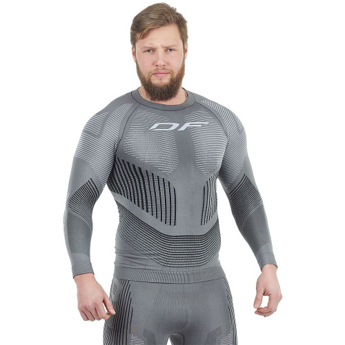 Dragonfly Термофутболка 3DThermo Grey с длинным рукавом в Екатеринбурге