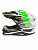 AIM Шлем кроссовый JK803 White/Green в Екатеринбурге