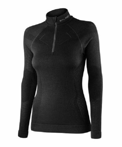 Brubeck Футболка женская Extreme Merino Черный в Екатеринбурге
