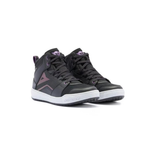Dainese Ботинки Suburb D-WP Shoes WMN black/white/metal purple в Екатеринбурге