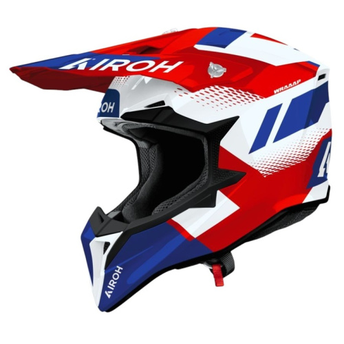 Airoh Шлем Wraaap Vision Red-Blue Gloss в Екатеринбурге