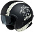 IXS Шлем Jet Helmet iXS 880 2.0 Черно-белый матовый в Екатеринбурге